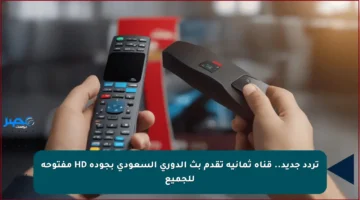 تردد جديد.. قناة ثمانية تقدم بث الدوري السعودي بجودة HD مفتوحة للجميع